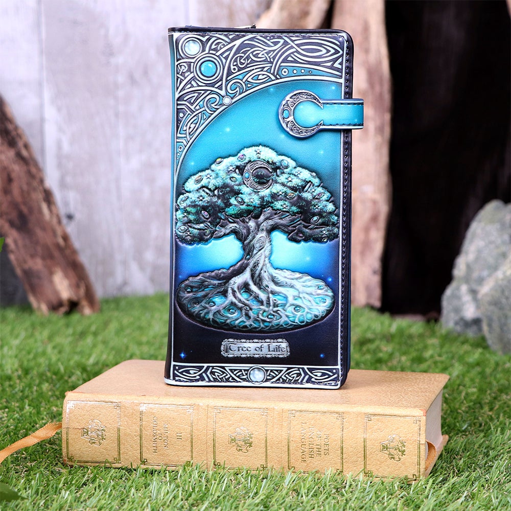 Purse Tree of Life Embossed Gosling Gothware